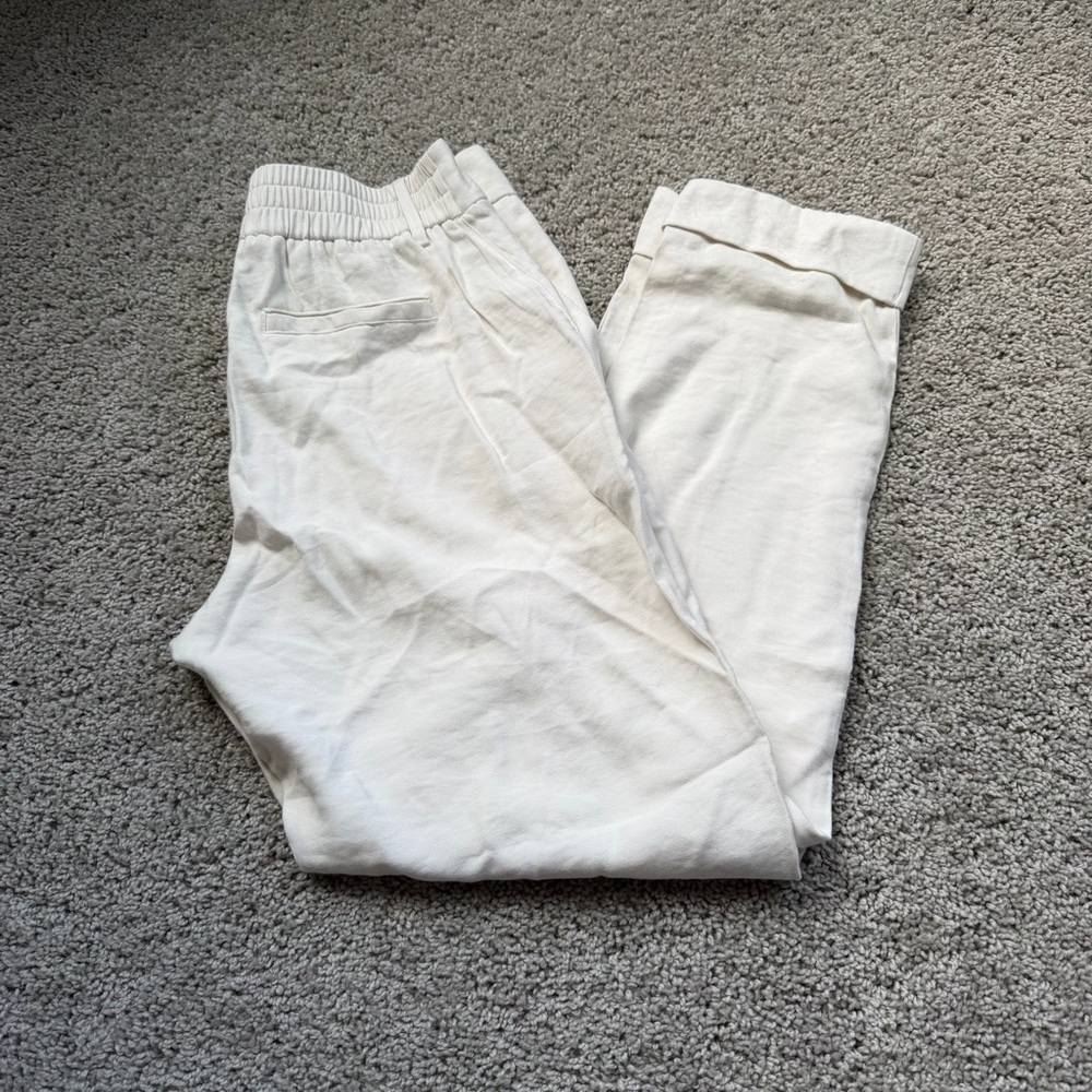 Target A New Day Off White Straight Leg Trouser Size 4